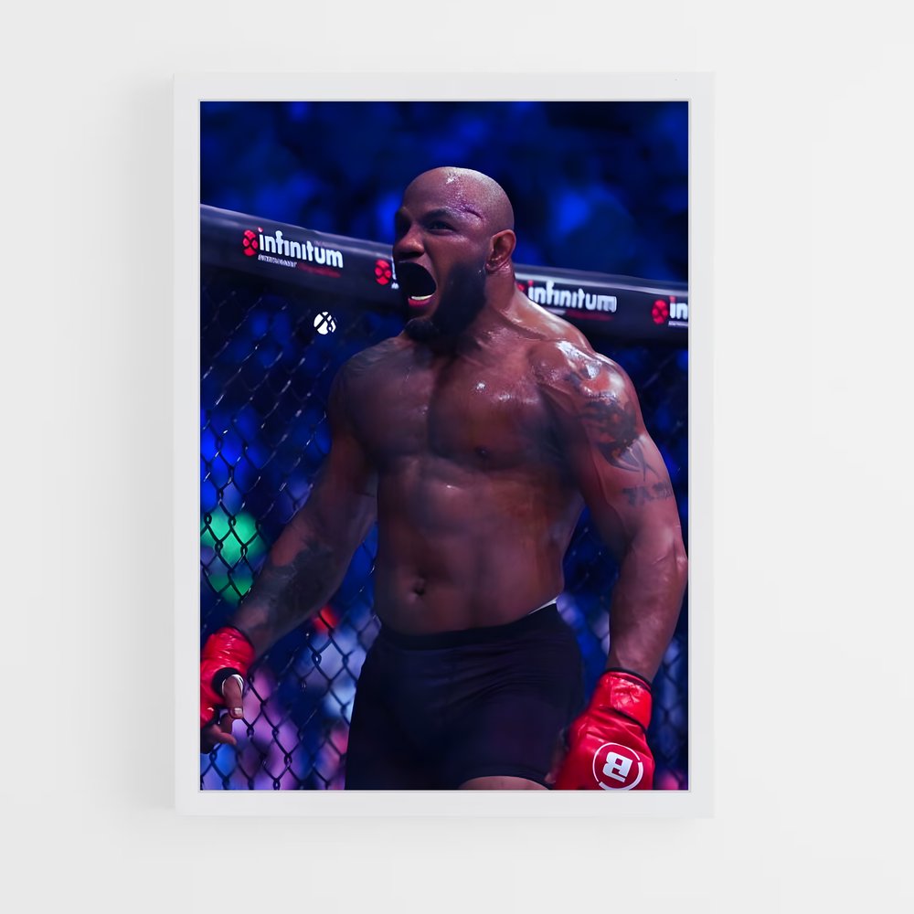 Poster Yoel romero – affiche MMA (vue 3)